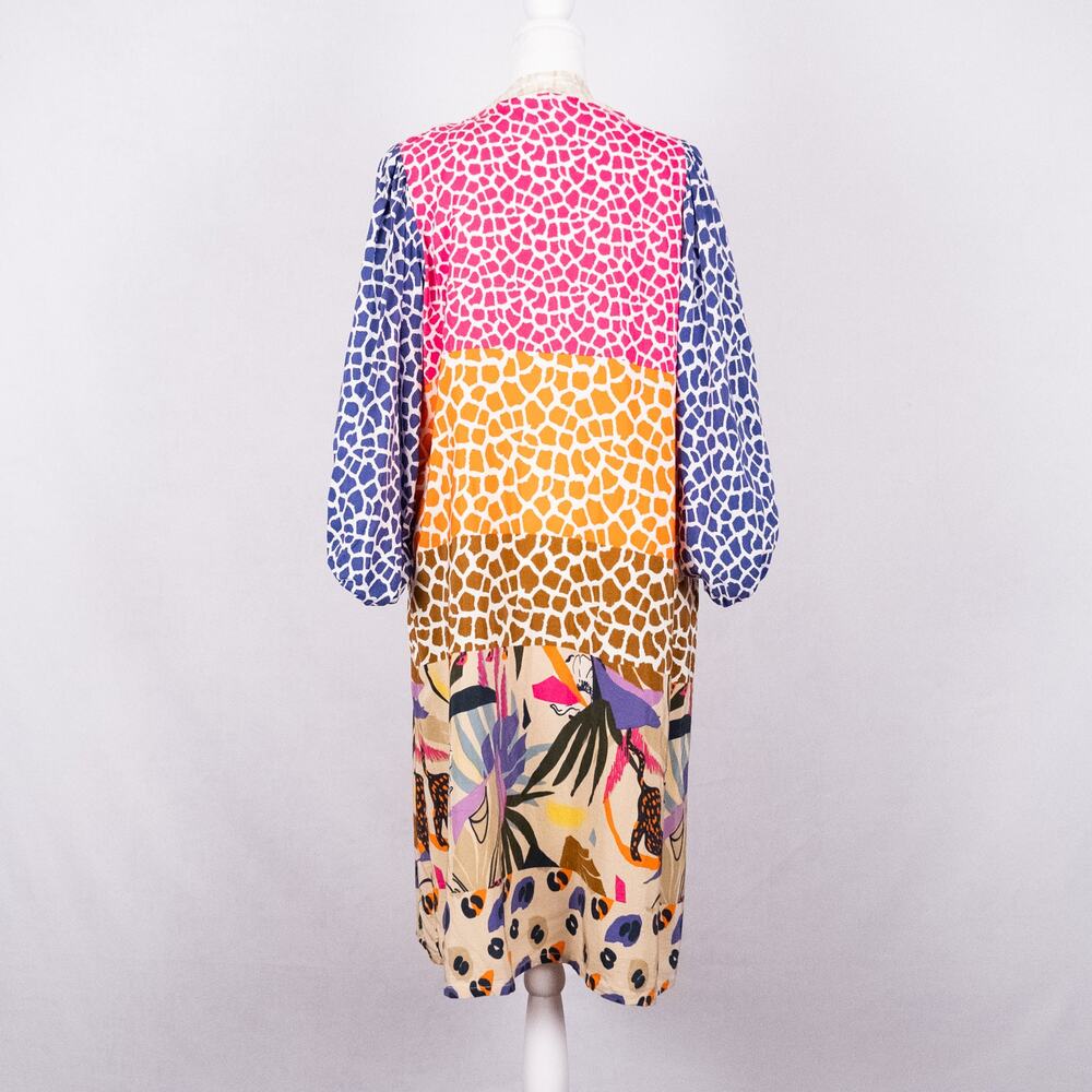 Brooke Webb x Anna Ava Women's Colorful Cover-Up Robe Duster Animal Print Beach